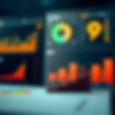 Key Metrics in Sales Analysis Data analytics dashboard showcasing key metrics