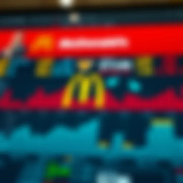 Key Financial Metrics of McDonald's Chart illustrating key financial metrics of McDonald's