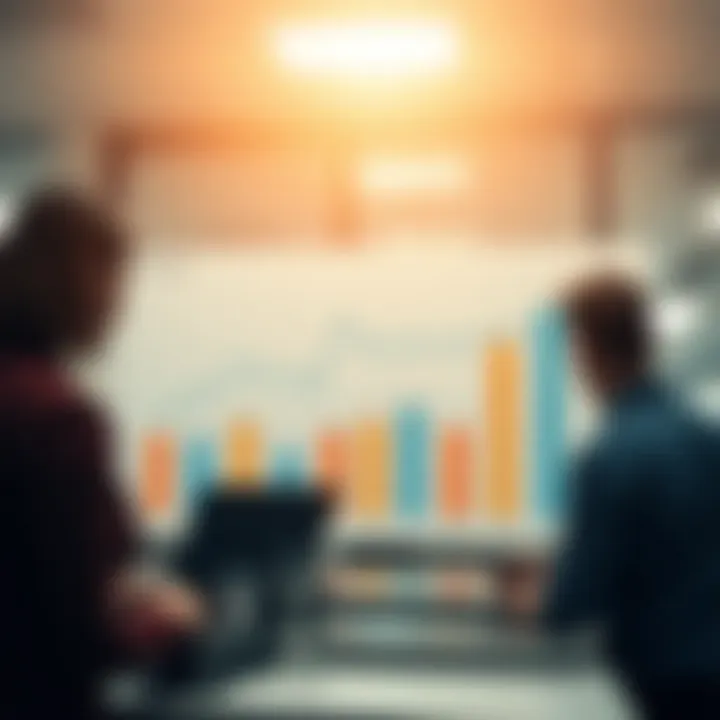 Factors Influencing Advertising Spending Chart illustrating factors influencing advertising spending