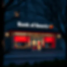 Bank of America branch exterior