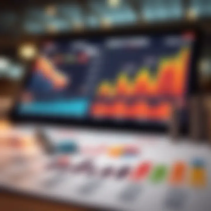 Real estate market analysis charts and graphs