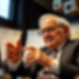 Warren Buffett analyzing investment strategies