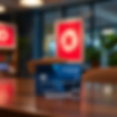 Chase Aadvantage Credit Card Display Chase Aadvantage Credit Card on a Table