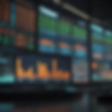 Market Trends: Insights into Nasdaq Performance Graph depicting market trends in Nasdaq stocks