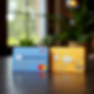 Comparative Analysis of Credit Card Offerings Visual comparison of different credit card offerings in the market