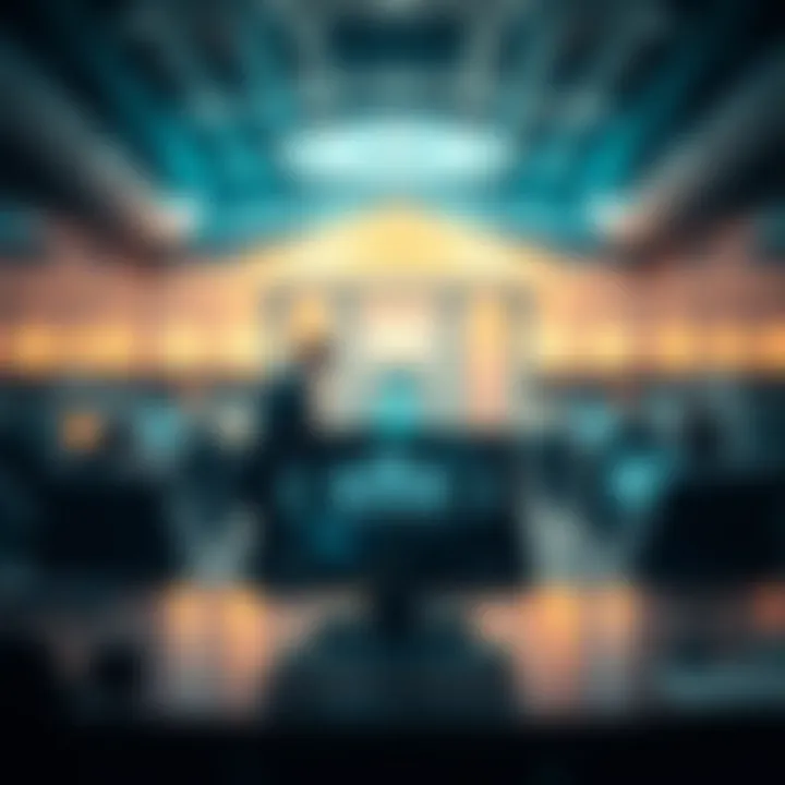 Innovations in Banking Technology A visual depiction of emerging banking technologies and innovations