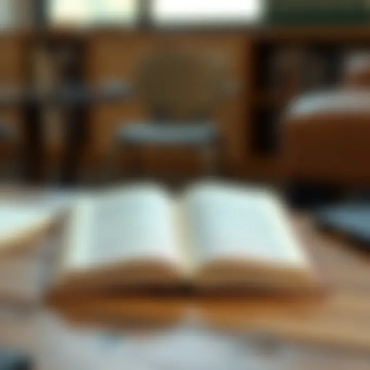 Essential Business Strategies An open book with business strategies highlighted