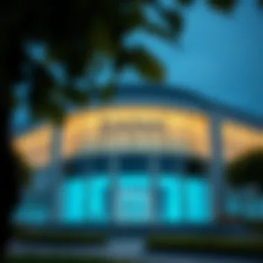 Modern Corporate Banking A modern bank building symbolizing corporate banking