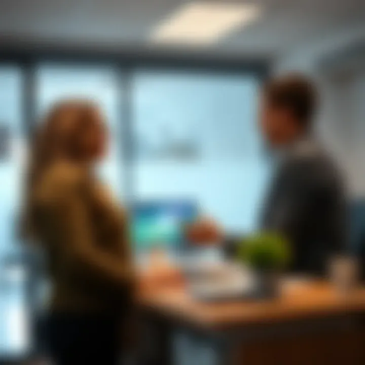 Engagement in Insurance Customer Service Customer service interaction in a life insurance office