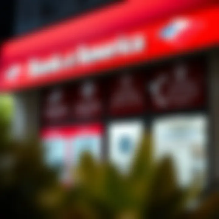 Financial Assistance Options at Bank of America Graphical display of financial assistance options available at Bank of America