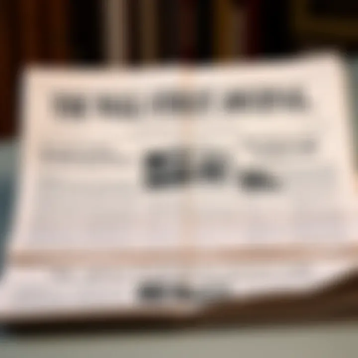 A Glimpse into History: Wall Street Journal Front Page Historical front page of Wall Street Journal