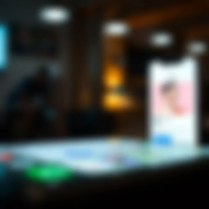 Mobile Applications for Personal Loans Illustration of mobile applications for personal loans