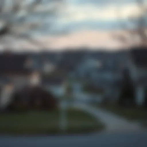 Suburban Landscape of Columbus A view of suburban homes in Columbus, Ohio