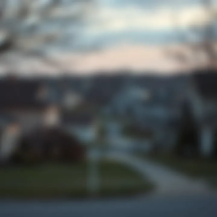 Suburban Landscape of Columbus A view of suburban homes in Columbus, Ohio