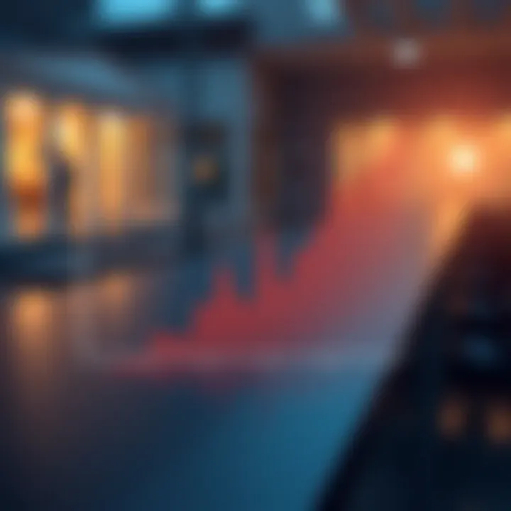 Trends in Pre-Foreclosure Listings A graph depicting the trends in pre-foreclosure listings