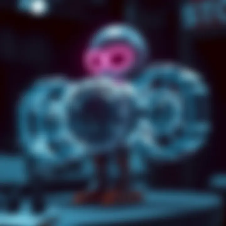 Mechanism of Front Runner Bots Illustration depicting the mechanism of front runner bots in trading