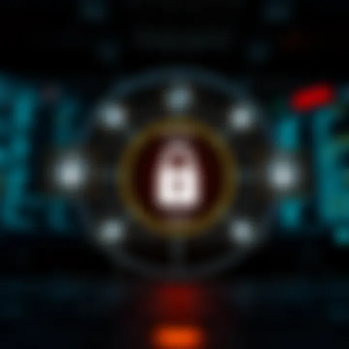 Security Protocols in Keeper Password Manager Visual representation of security protocols implemented in Keeper