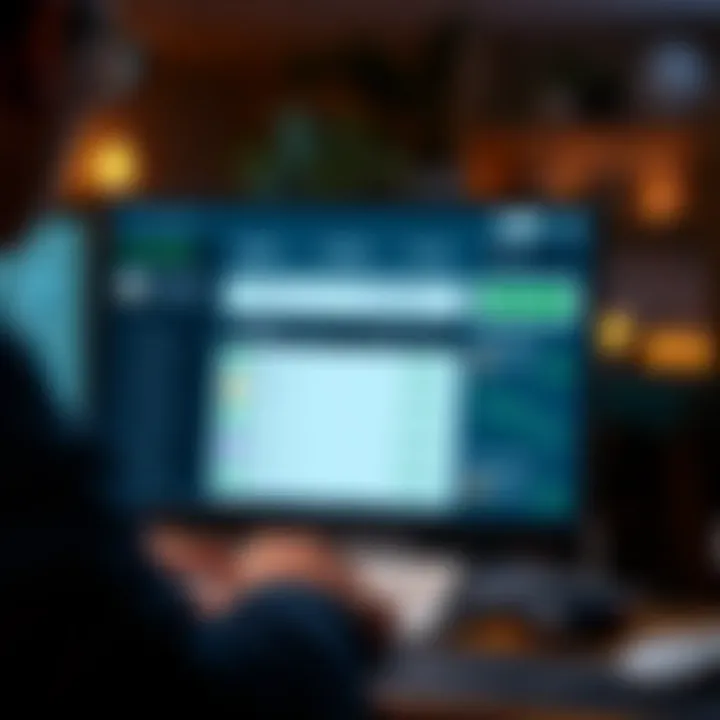 User interface of EveryDollar showcasing budgeting features