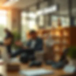 Illustration of credit bureaus and consumer interactions