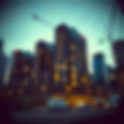 Visual representation of commercial real estate financing