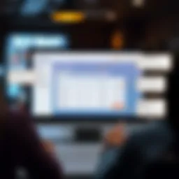 Illustration showcasing the Experian Boost interface with highlighted features