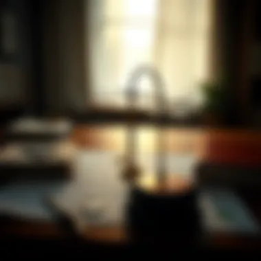 Legal Frameworks of Asset Division Illustration of legal frameworks surrounding asset division in divorce