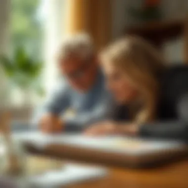 Understanding Retirement Accounts During Divorce A visual representation of retirement accounts in a divorce context