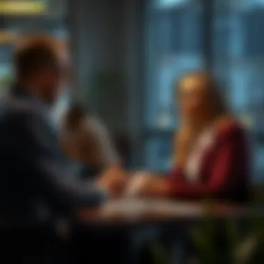 Expert Tax Consultation Tax professional advising client