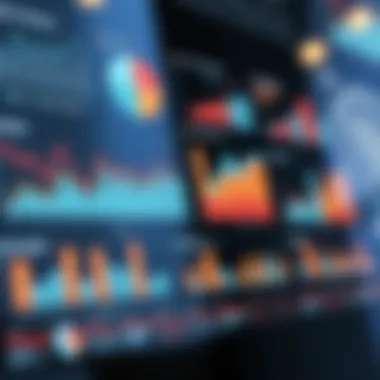 Ad Campaign Performance Metrics Graphs and charts depicting ad campaign performance metrics