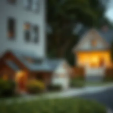 Illustration of various mortgage types