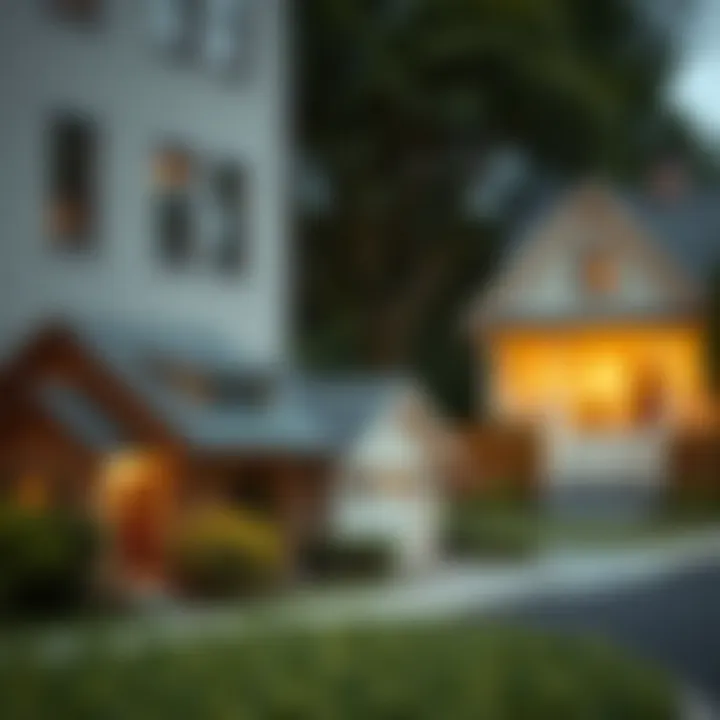 Illustration of various mortgage types