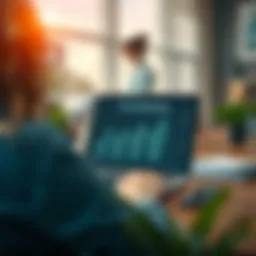 Conceptual representation of online tax advances