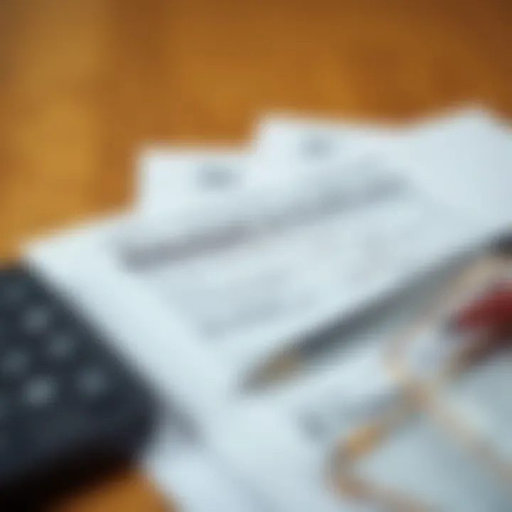 Relevant Tax Forms Illustration of tax forms relevant to disability income