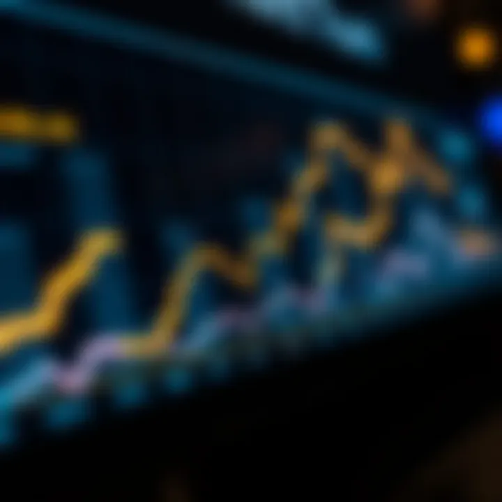Investment Growth Trends Graph illustrating market trends and investment growth over time