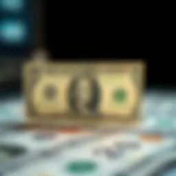 An artistic representation of the two-dollar bill showcasing its unique design elements