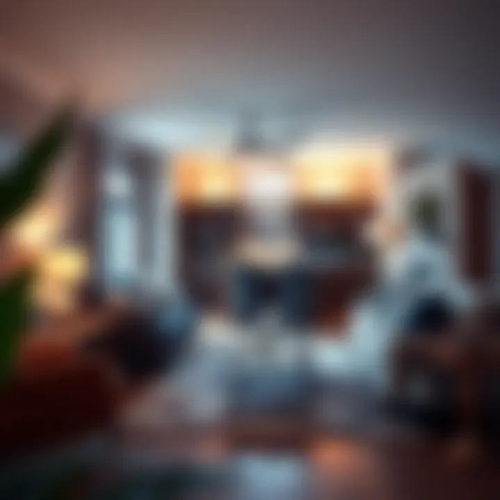 Cozy Living Room Showcasing Home Equity A cozy living room showcasing home equity potential