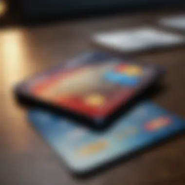 Features and Benefits of Credit Cards Illustration showing features and benefits of credit cards