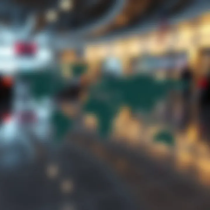 Map illustrating geographic income variations for affiliate marketers