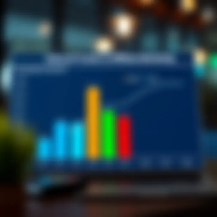 Chart showcasing salary trends for affiliate marketing professionals