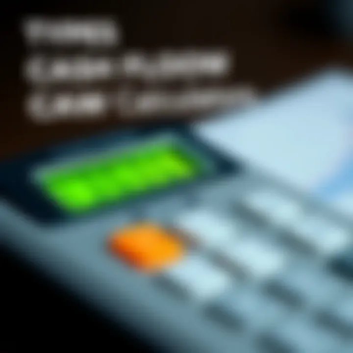 Types of Cash Flow Calculators Infographic on types of cash flow calculators