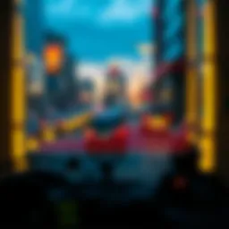 Graph illustrating business tax rate trends