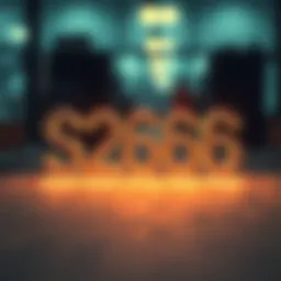 Visual representation of a credit report number's impact