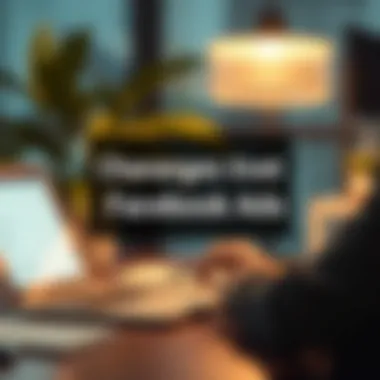 Character Limits in Facebook Ads Insightful graphic illustrating Facebook ad text character limits