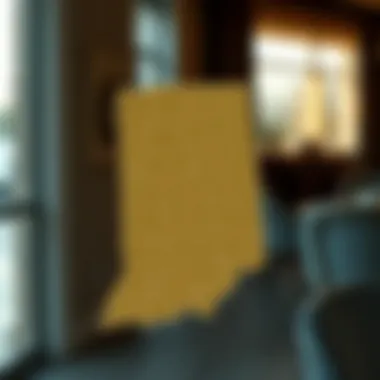 Regional Variations of Mortgage Rates in Indiana Map highlighting regional variations in mortgage rates across Indiana