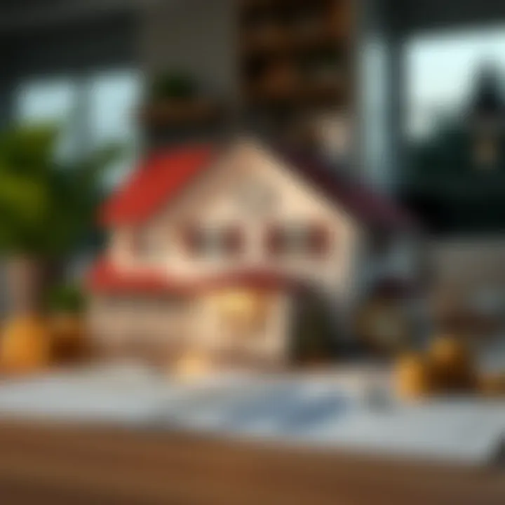 Mortgage Calculations Explained Conceptual illustration of mortgage calculations