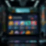 Diverse Art Styles in NFT Creation Innovative NFT creation interface showcasing diverse art styles