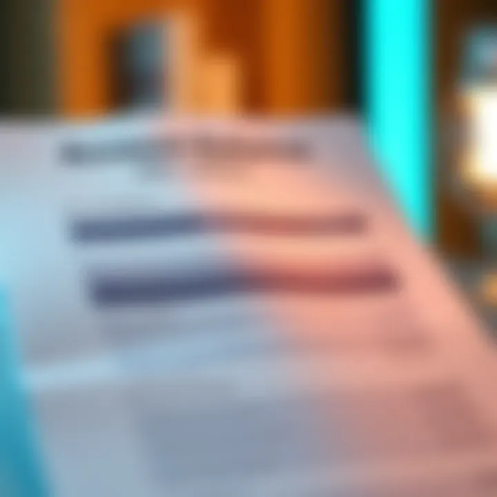 Account Balance Overview An illustration showing an account balance statement