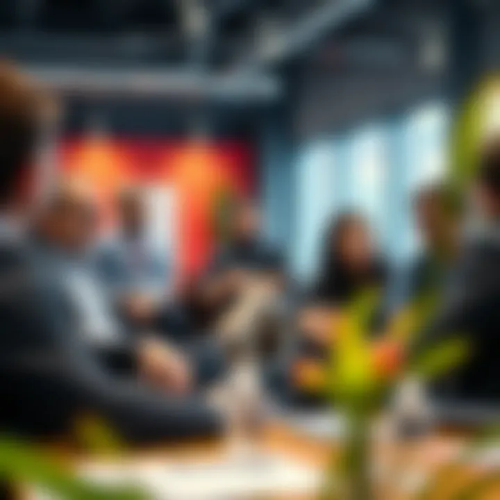 Strategic Conversations among Founders Entrepreneurs discussing strategy
