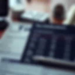 Visual representation of salary breakdown and tax deductions