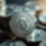 Intricate Designs of Valuable Silver Coins A distinguished silver coin showcasing intricate designs